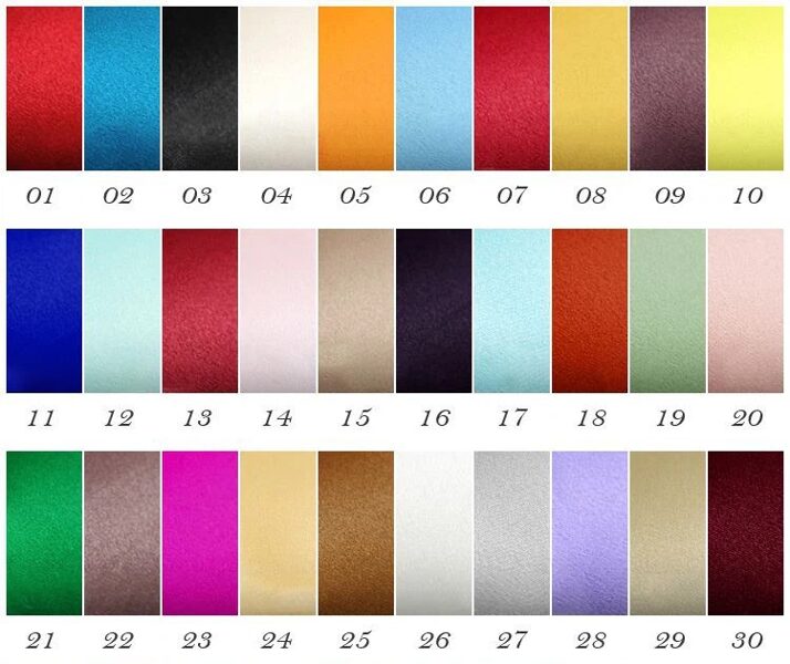 Silk accessories
